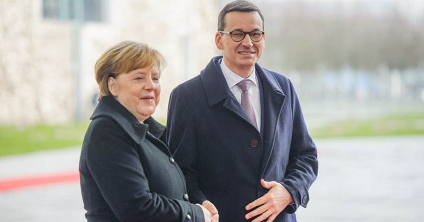 Merkel, Morawiecki