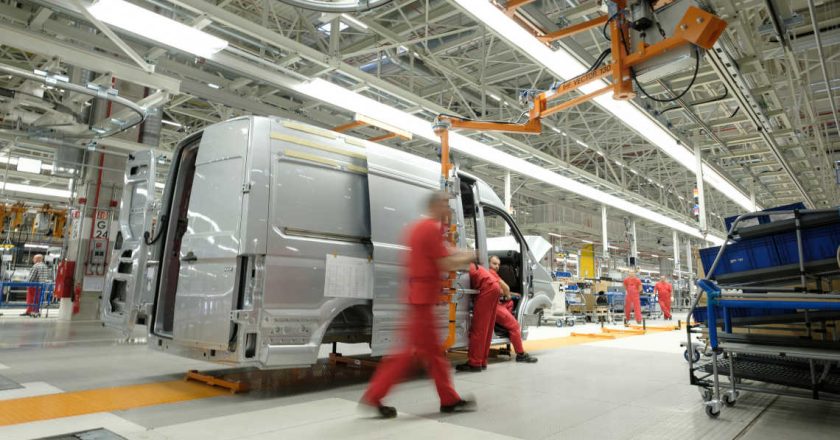 Fabryka Volkswagena, Września. Fot. Kārlis Dambrāns