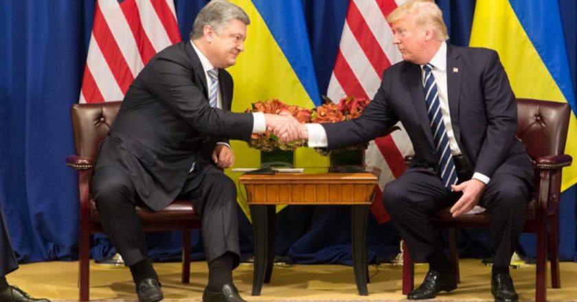 Petro Poroszenko i Donald Trump. Fot. Biały dom, wikipedia