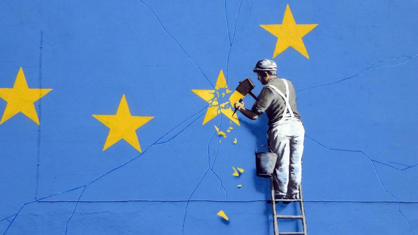 Mural Banksy'ego w Dover Fot. Dunk/Flickr.com