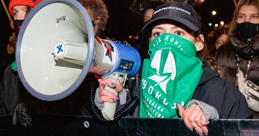 Protest Strajku Kobiet 27.01.2021 Fot. Przemysław Stefaniak