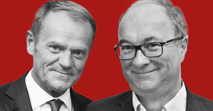 Donald Tusk i Włodzimierz Czarzasty. Fot. Wikimedia Commons/KP