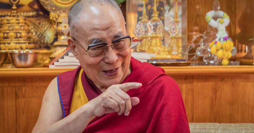 XIV Dalajlama Tenzin Gjaco. Fot. U.S. Institute of Peace