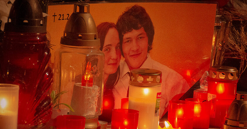 Ján Kuciak i Martina Kušnirova. Fot. Petinoh/Wikimedia Commons